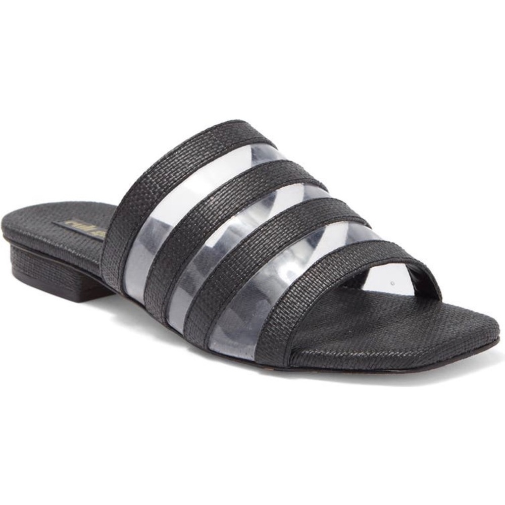 Cult Gaia Square Toe Slip On Sandal